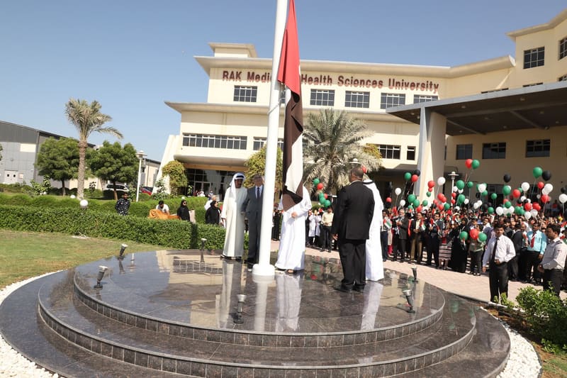 UAE Flag Day 2019 at RAK Medical & Health Sciences University, 2019-20 — photograph 7 of 14