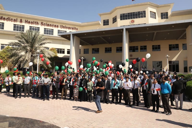 UAE Flag Day 2019 at RAK Medical & Health Sciences University, 2019-20 — photograph 8 of 14