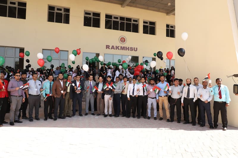 UAE Flag Day 2019 at RAK Medical & Health Sciences University, 2019-20 — photograph 11 of 14