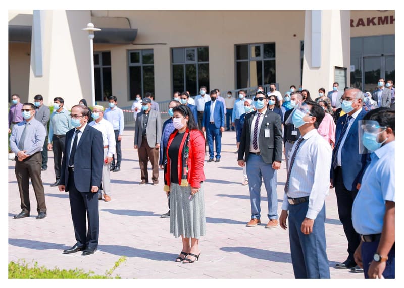 UAE Flag Day Celebration 2020-21 at RAK Medical & Health Sciences University, 2020-21 — photograph 5 of 14