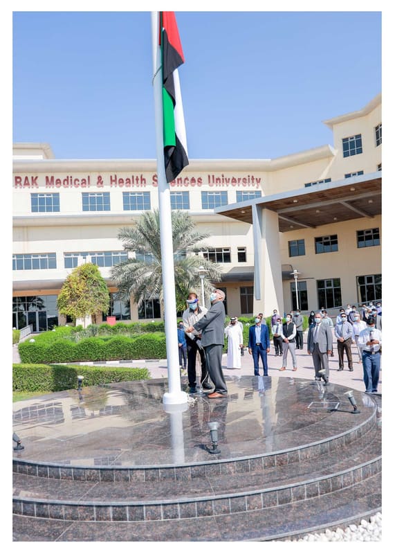 UAE Flag Day Celebration 2020-21 at RAK Medical & Health Sciences University, 2020-21 — photograph 6 of 14