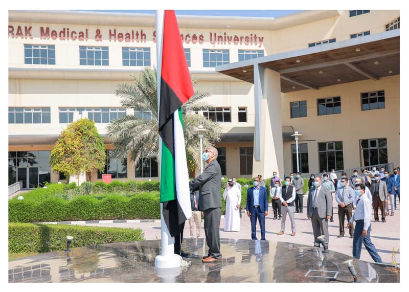 UAE Flag Day Celebration 2020-21 at RAK Medical & Health Sciences University, 2020-21 — photograph 7 of 14