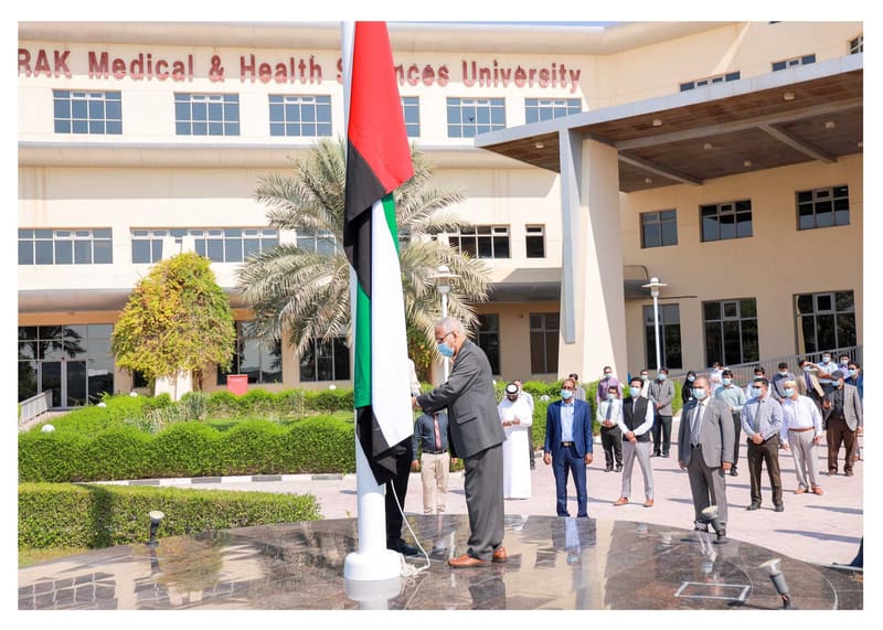 UAE Flag Day Celebration 2020-21 at RAK Medical & Health Sciences University, 2020-21 — photograph 8 of 14