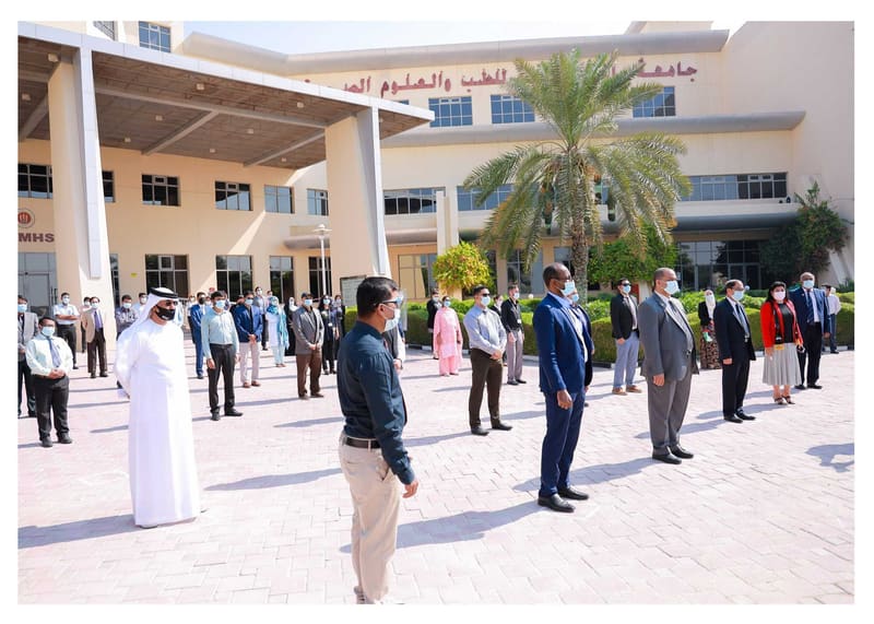 UAE Flag Day Celebration 2020-21 at RAK Medical & Health Sciences University, 2020-21 — photograph 10 of 14