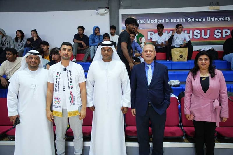 UAE National Sports Day 2024 at RAK Medical & Health Sciences University, 2023-24 — photograph 5 of 34