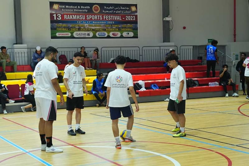 UAE National Sports Day 2024 at RAK Medical & Health Sciences University, 2023-24 — photograph 16 of 34