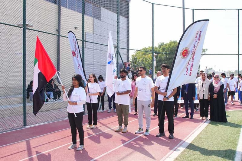 UAE National Sports Day 2024 at RAK Medical & Health Sciences University, 2023-24 — photograph 26 of 34