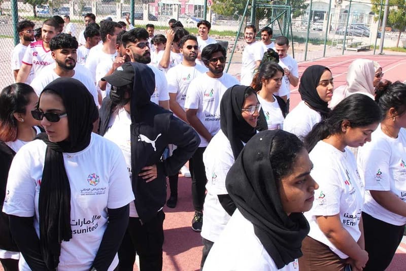 UAE National Sports Day 2024 at RAK Medical & Health Sciences University, 2023-24 — photograph 27 of 34