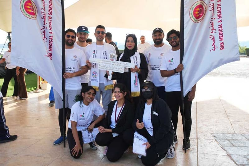UAE National Sports Day 2024 at RAK Medical & Health Sciences University, 2023-24 — photograph 32 of 34