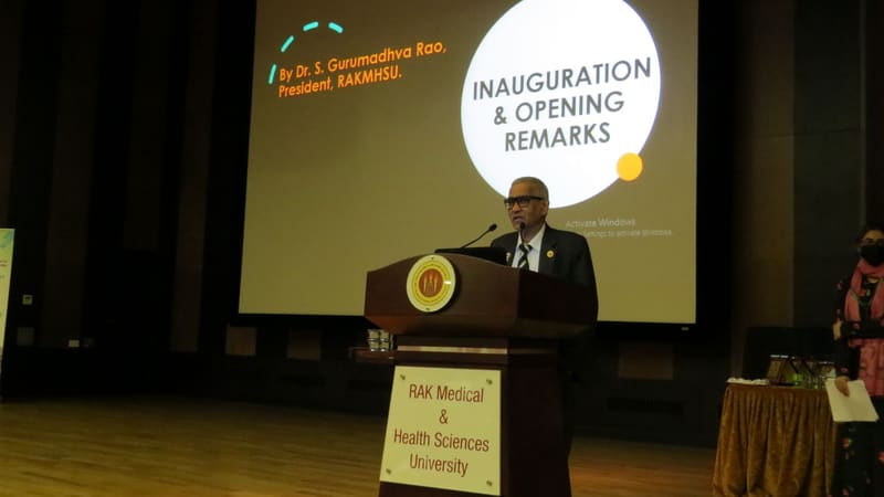 World Pharmacists Day Celebrations 2021 at RAK Medical & Health Sciences University, 2021-22 — photograph 3 of 21