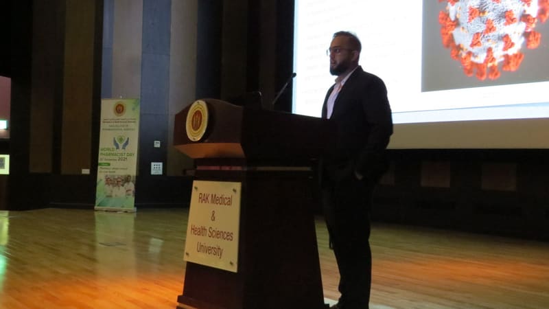 World Pharmacists Day Celebrations 2021 at RAK Medical & Health Sciences University, 2021-22 — photograph 4 of 21
