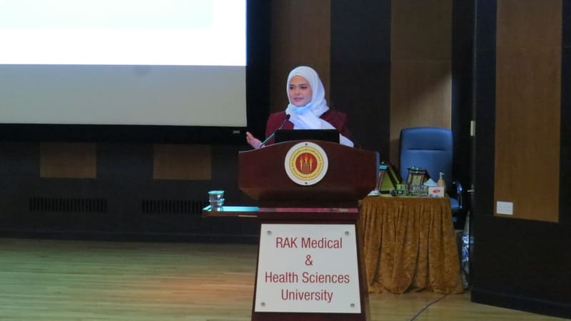 World Pharmacists Day Celebrations 2021 at RAK Medical & Health Sciences University, 2021-22 — photograph 11 of 21
