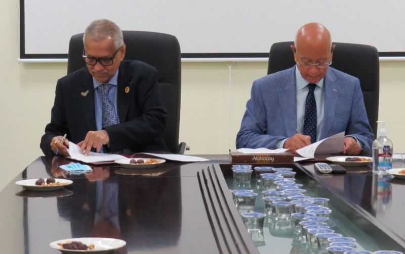 MOU Signing Ceremony between Gulf Medical University (GMU) & RAKMHSU — photograph 1 of 3