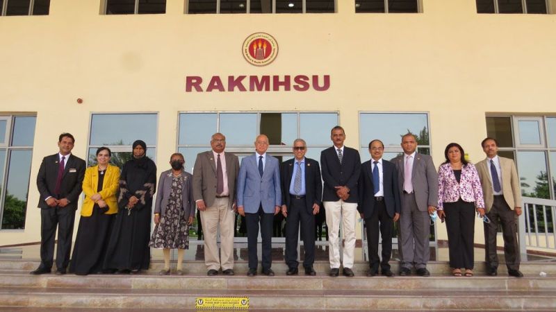 MOU Signing Ceremony between Gulf Medical University (GMU) & RAKMHSU — photograph 3 of 3