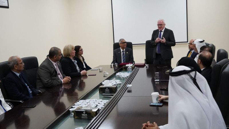 Memorandum of understanding Sheikh Khalifa General Hospital Umm Al-Quwain and RAK Medical & Health Sciences University — photograph 3 of 4