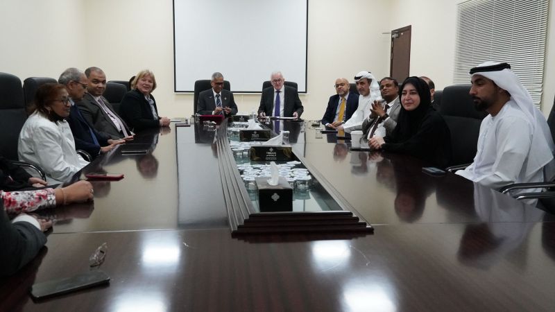 Memorandum of understanding Sheikh Khalifa General Hospital Umm Al-Quwain and RAK Medical & Health Sciences University — photograph 4 of 4