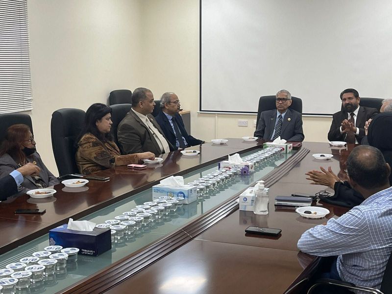 RAK Medical and Health sciences University sign an MOU with RAK college of Dental science — photograph 1 of 4
