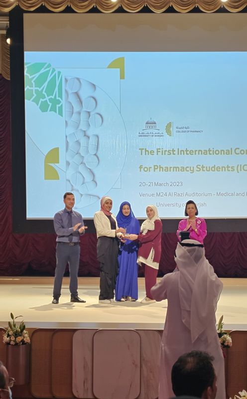 Outstanding Performance of RAKCOP Students at ICPS-1 Conference Sharjah University — photograph 7 of 8