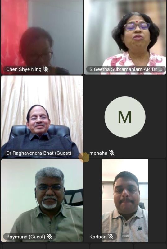 Online Symposium on "COVID-19 Three years on and still an issue" — photograph 3 of 3