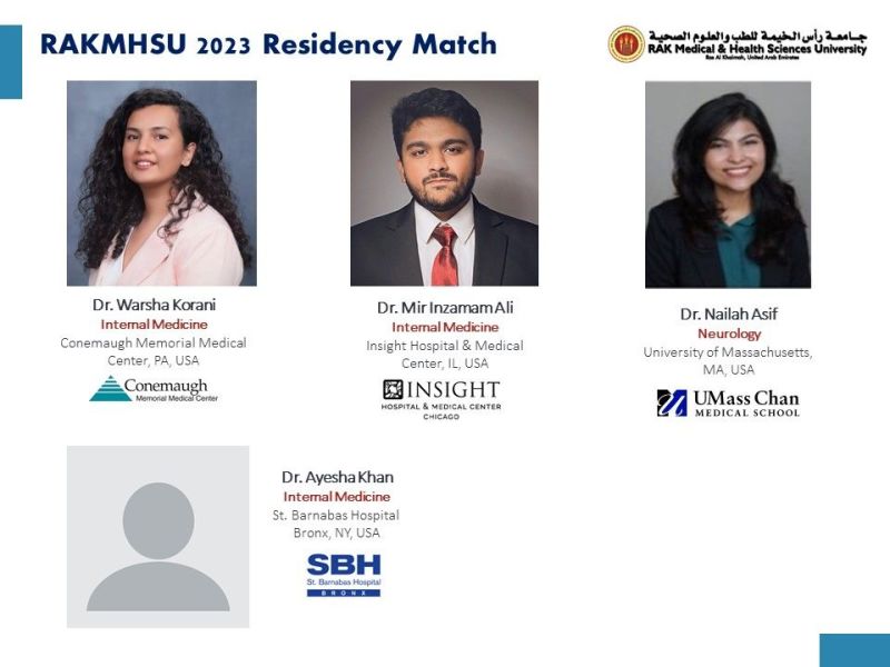 RAKMHSU Matched Residents, 2023 — photograph 1 of 1