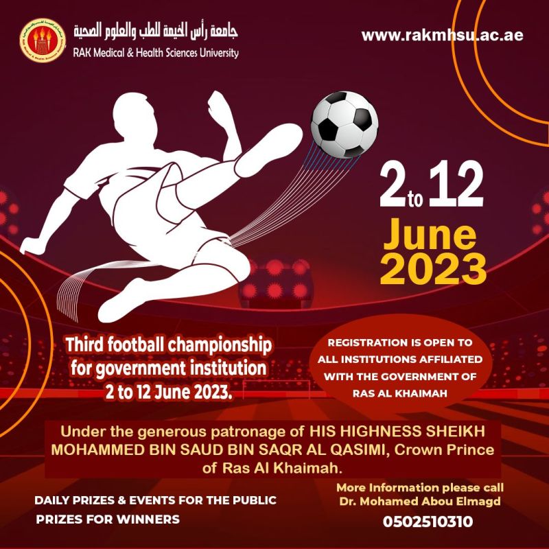 Third RAKMHSU Football Championship 2023 — photograph 1 of 1