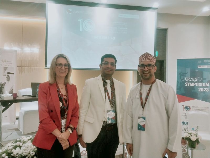 Invited as guest Speaker at The 10th Biannual Gulf Comparative Education Society (GCES) — photograph 5 of 5