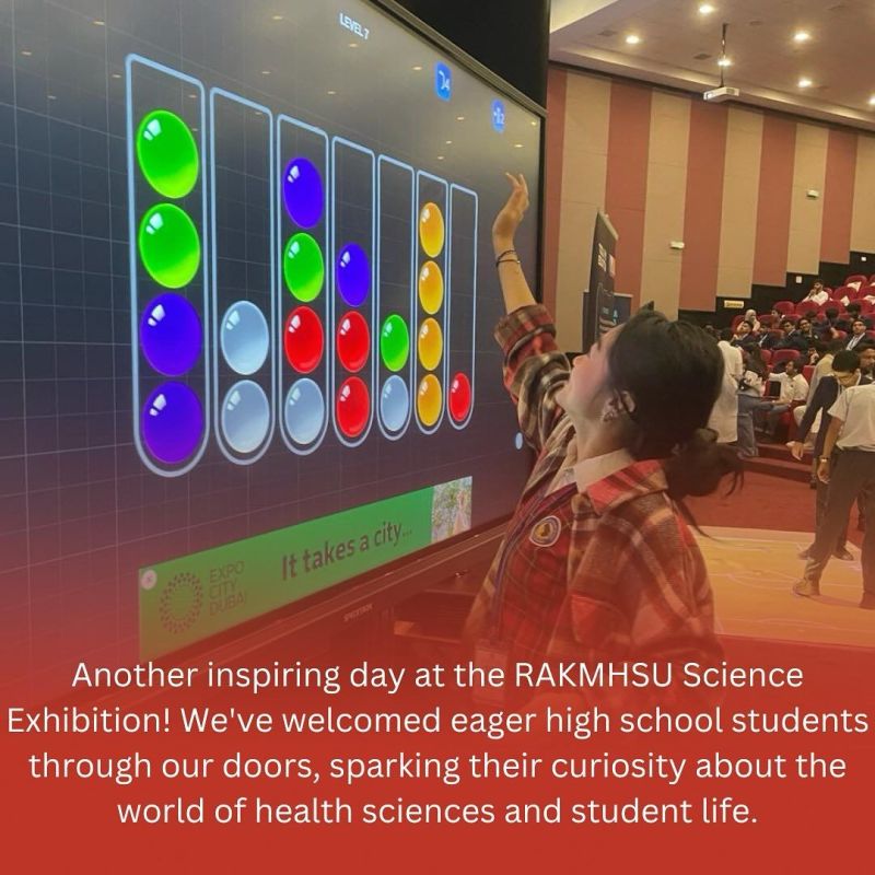 RAKMHSU Scientific Exhibition — photograph 6 of 8