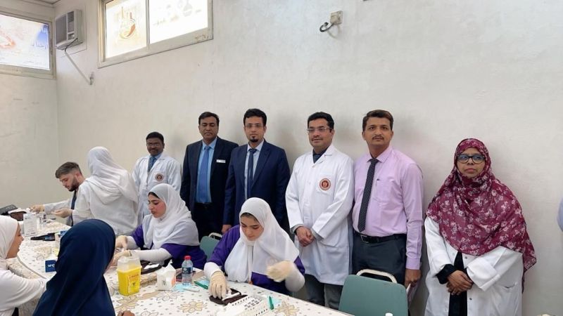 Health Check- up campaign for Islamic School students in collaboration with EHS and Al Basma Group — photograph 1 of 2