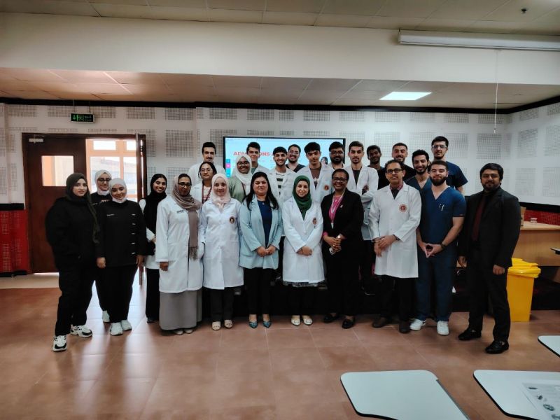 Health Check-up at Zayed School male students, Ras Al Khaimah — photograph 1 of 3