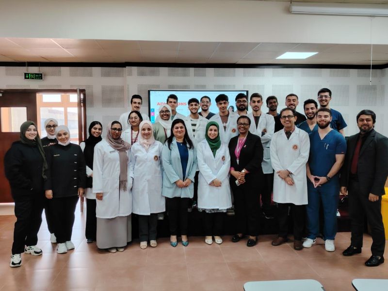 Health Check-up at Zayed School male students, Ras Al Khaimah — photograph 2 of 3