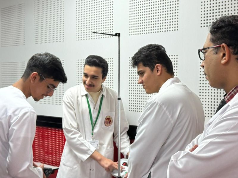 Health Check-up at Zayed School male students, Ras Al Khaimah — photograph 3 of 3