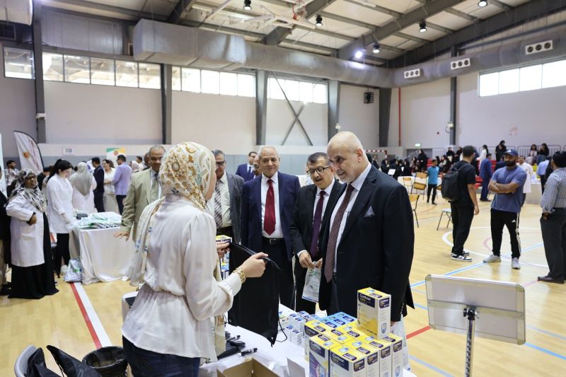 Community Engagement Activity on 'General Health Screening' organized by RAK College of Pharmacy, RAKMHSU — photograph 6 of 7