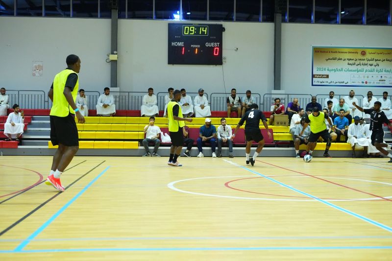 RAK Medical and Health Sciences University is organizing the Fourth Football Tournament for Government Institutions and the Private Sector 2024 — photograph 3 of 9