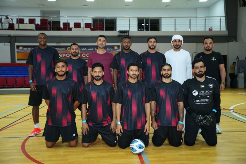 RAK Medical and Health Sciences University is organizing the Fourth Football Tournament for Government Institutions and the Private Sector 2024 — photograph 5 of 9