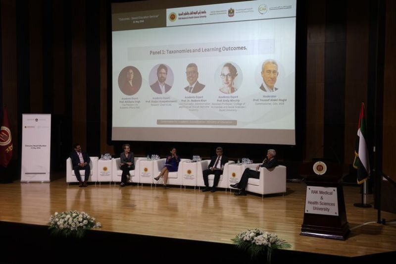 RAKMHSU is honored to host the CAA seminar titled “The Outcomes-Based Education” on 23rd May 2024 — photograph 4 of 10