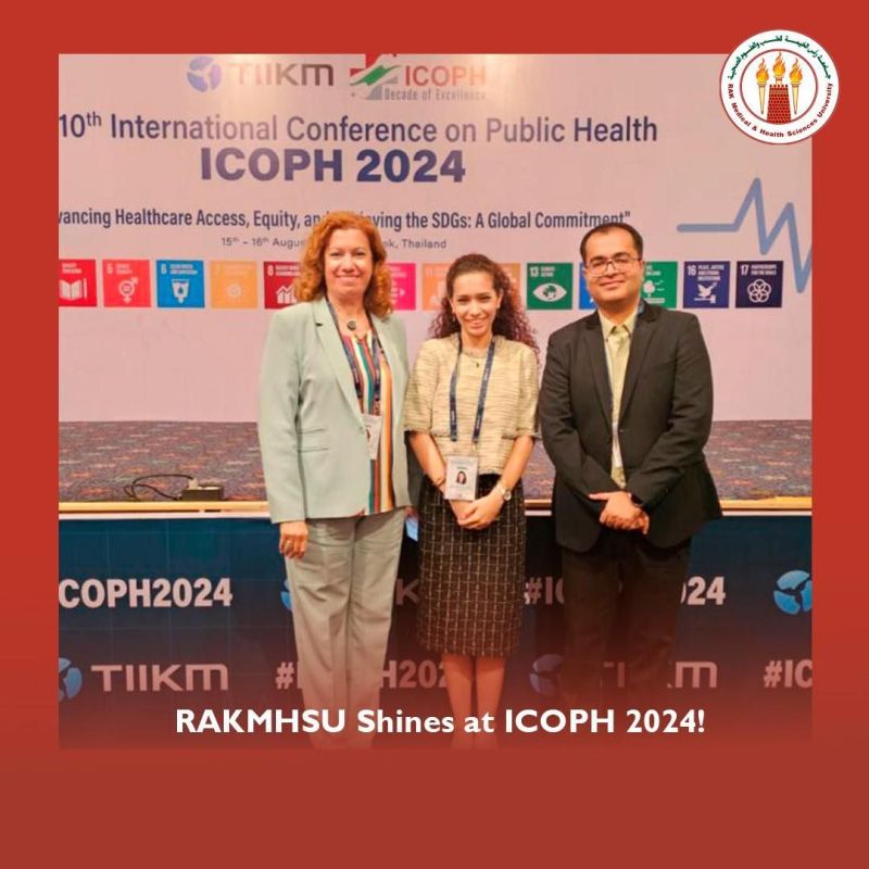 RAKMHSU Shines at Shines at ICOPH 2024 — photograph 1 of 5