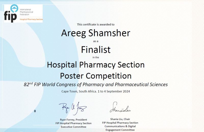 82ND FIP WORLD CONGRESS OF PHARMACY AND PHARMACEUTICAL SCIENCES Cape Town, South Africa, 1 to 4 September 2024 — photograph 6 of 6