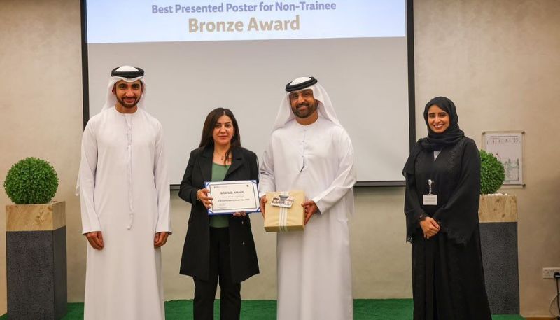 RAKMHSU College of Nursing Shines at Al Amal Research Day: Celebrating Academic Excellence and Partnership — photograph 4 of 4