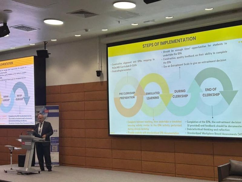 A delegation from RAKMHSU participated in the  "Competencies for Medicine and Beyond Symposium, 2024" hosted by the College of Medicine and Health Sciences at UAEU — photograph 4 of 4