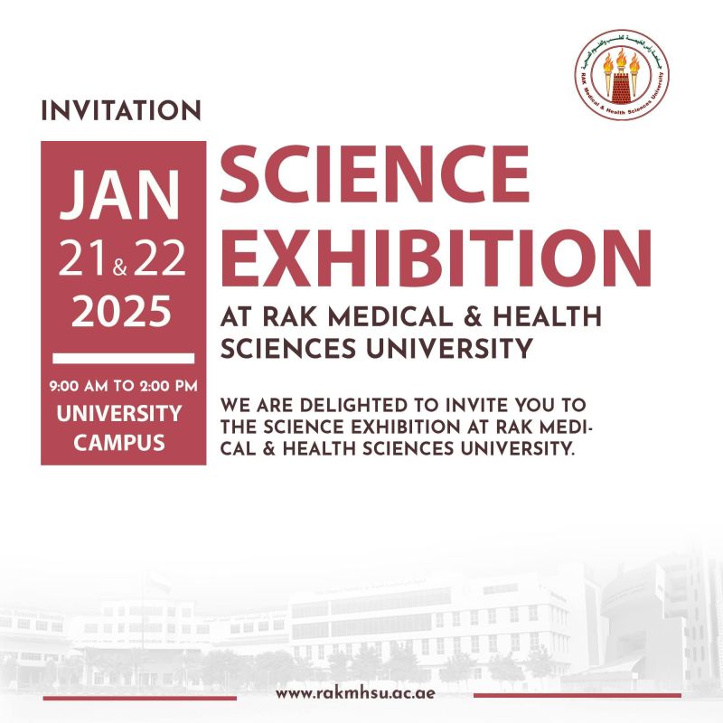 RAKMHSU Science Exhibition 2025 — photograph 1 of 1