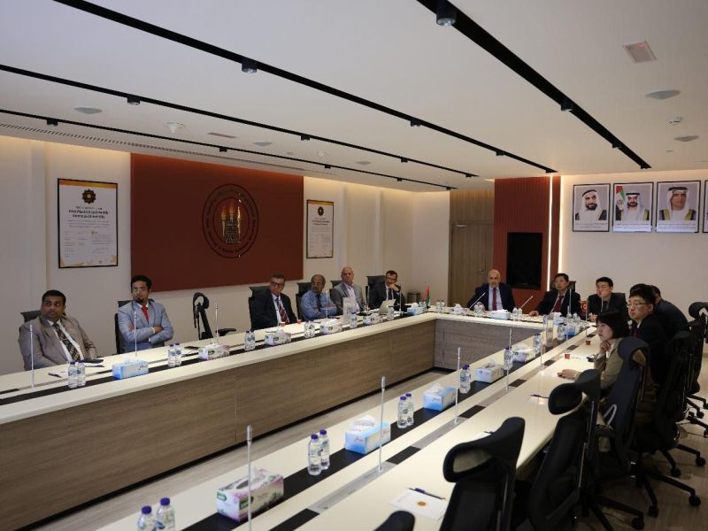 We are honored to have recently hosted a distinguished delegation from the Second Affiliated Hospital of Tianjin University of Traditional Chinese Medicine (TUTCM), China, at RAK Medical and Health Sciences University. — photograph 4 of 4
