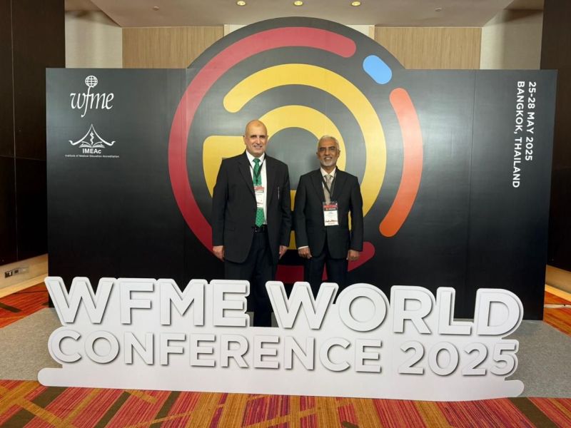 RAKMHSU at the  WFME Conference 2025 – Bangkok, Thailand — photograph 2 of 5