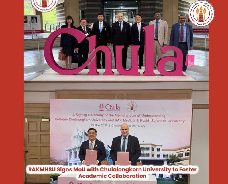 RAKMHSU Signs MoU with Chulalongkorn University to Foster Academic Collaboration — photograph 1 of 7