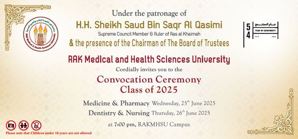 RAKMHSU Convocation 2025 — photograph 1 of 2