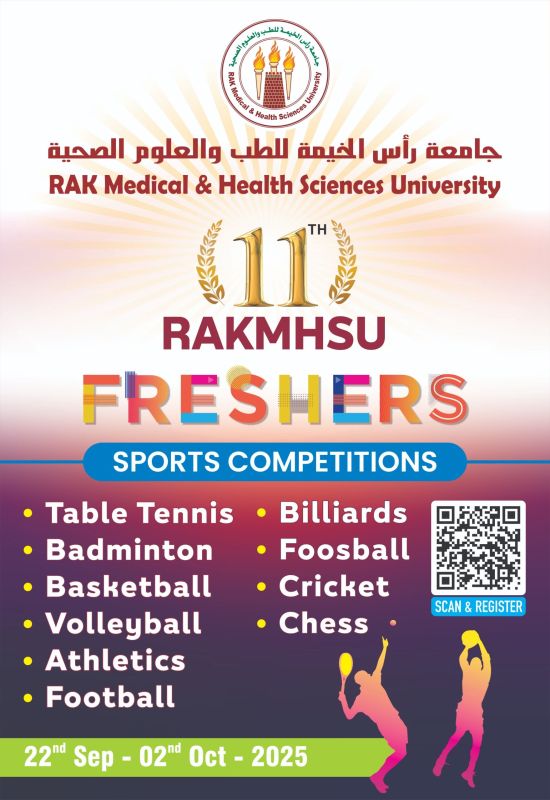 RAKMHSU 11th Freshers Sports Competitions 2025 — photograph 1 of 1