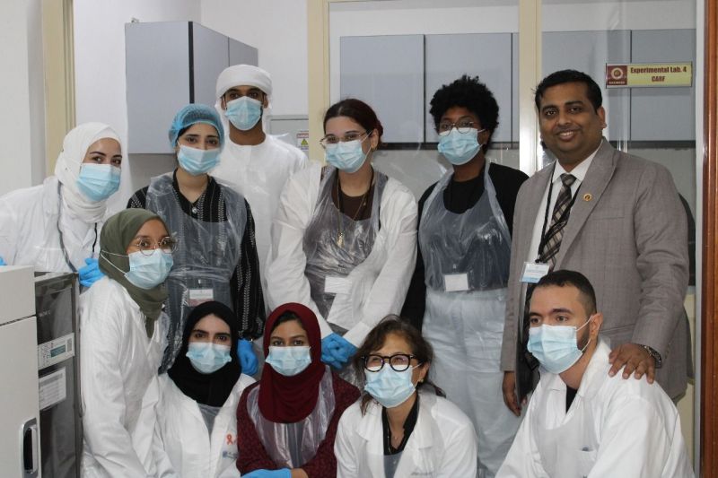 RAKMHSU Hosts Hands-on Training in Basics of Laboratory Animal Handling & Experimental Techniques — photograph 4 of 9