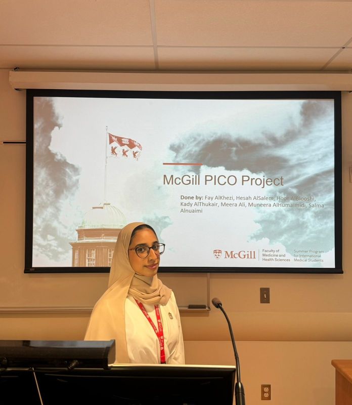 RAKMHSU Honors MBBS Students for Outstanding Participation in McGill’s 2025 Summer Program — photograph 5 of 6