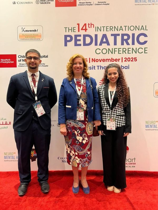 RAKMHSU Students Win Second Place at Pediatric Conference — photograph 2 of 2