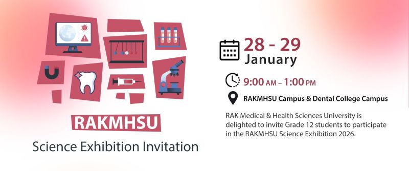 RAKMHSU Science Exhibition 2026 — photograph 1 of 1