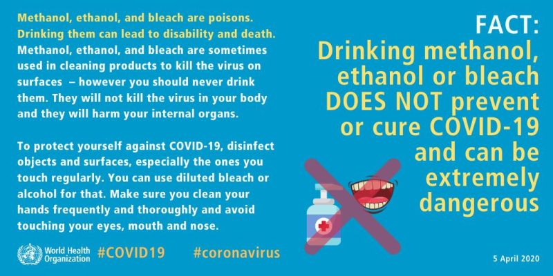 Facts and Myth Busters on COVID-19 by World Health Organization — photograph 4 of 15